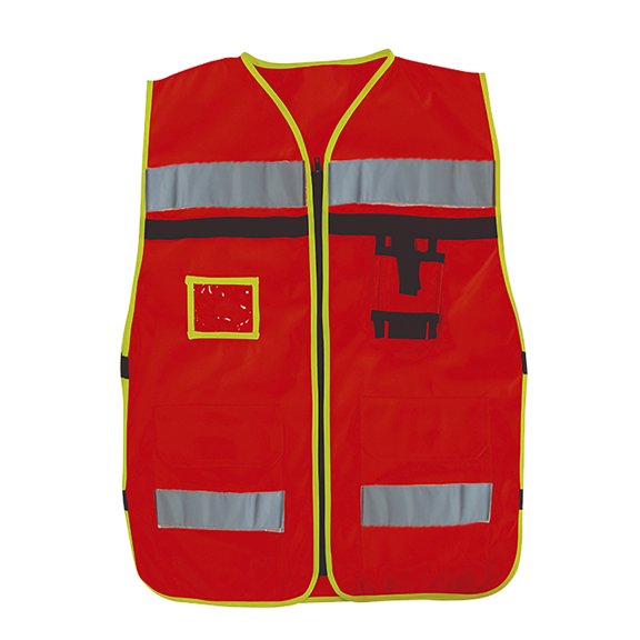 Chaleco Rescatista Rojo
