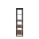 thumbnail image 2 of Librero CUBIK 120 h164 Negro-Nogal, 2 of 2