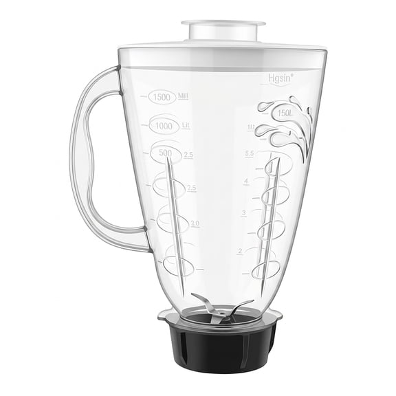 Vaso para Licuadora Rosan 1 L plástico Transparente