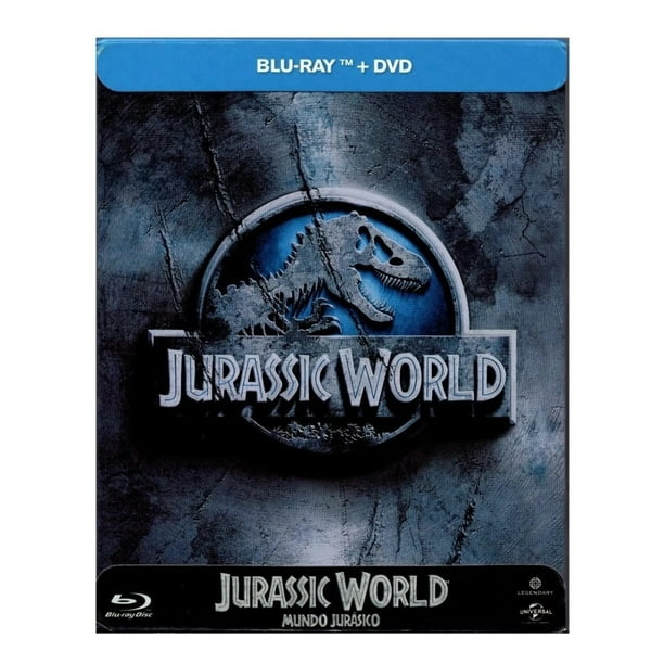 Jurassic World Mundo Jurasico Steelbook Pelicula Blu ray Universal Jurassic World Mundo Jurasico Steelbook Pelicula Blu ray