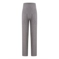 thumbnail image 4 of ShomPort Women's Maternity Pants Solid Color High Waist Straight Leg Maternity Sweatpants Fall Maternity Lounge Pants, 4 of 6