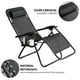thumbnail image 2 of Silla Camastro Reclinable CJR Gravedad 0 Plegable Jardin Playa gris, 2 of 10