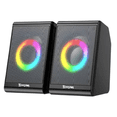 thumbnail image 1 of Bocinas Para Pc  Bloosom Computadora Escritorio Altavoz Rgb Subwoofer Negro, 1 of 4