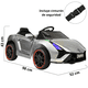 thumbnail image 5 of Montable Electrico para Niños Carro Deportivo Bluetooth Luz Led Control Remoto 12v - Gris, 5 of 7