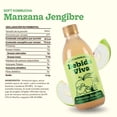 thumbnail image 2 of Bebida Kombucha con probióticos manzana jengibre 377 ml, 2 of 4