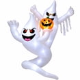 thumbnail image 4 of Inflable Halloween Fantasmas Espiral Calabaza 1.8m Luces Led, 4 of 9