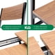 thumbnail image 5 of Comedor con Mesa Extendible Rectangular y 6 Sillas Madera y Metal Cocina marron claro, 5 of 7