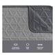 thumbnail image 3 of Protector de Sala 3 Pzas Reversible Pinsonic, Real Textil (Gris - Gris Oxford, CH/M/G), 3 of 6