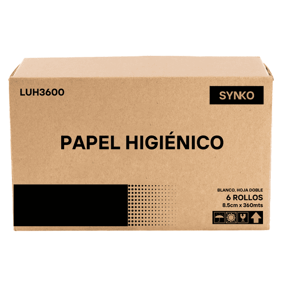 Papel Higiénico Institucional Bobina 360mt 6 Rollos Greymoon