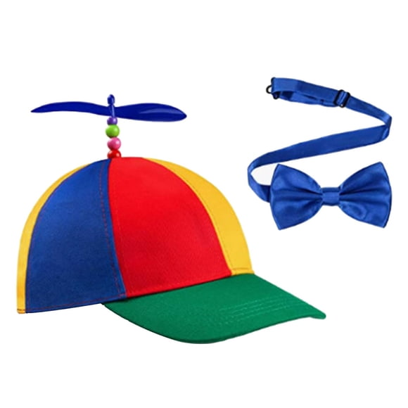 Sombrero de hélice Yuyangstore Gorra de béisbol Multicolor para deportes Disfraces