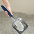 thumbnail image 4 of Apmemiss Clearance Cat Litter Scoop, Sturdy Litter Cleaner Corner Shovel, Stainless Steel Mesh Litter Shovel, Easy to Clean Reptile Terrarium Sand Waste, Beach Shovel, 4 of 5