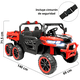 thumbnail image 5 of Montable Eléctrico para Niños Tractor 6x6 Caja de Vuelco Atomática Luz y Sonido Bluetooth 12v - Rojo, 5 of 8