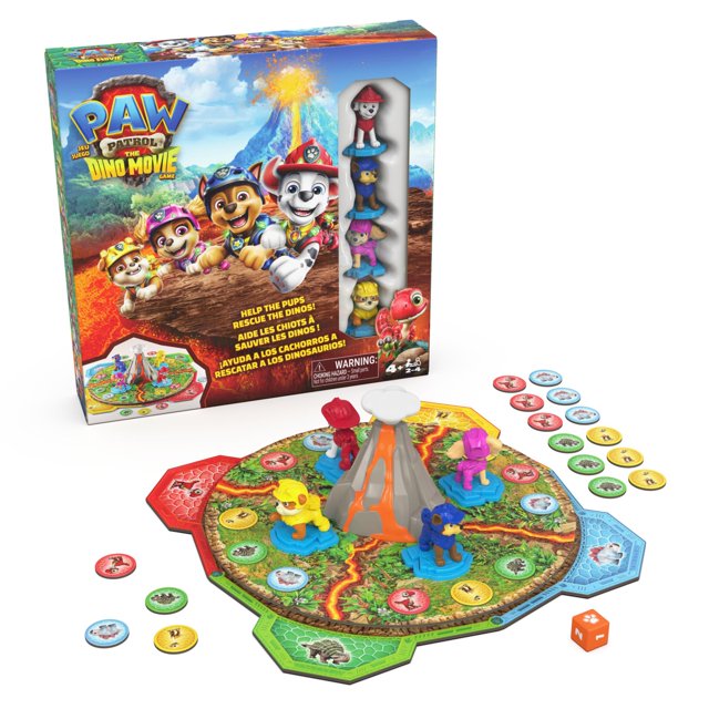 Juego de Mesa Spin Master Paw Patrol Dino Película Paquete de 3