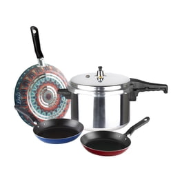 Combo de Juego de cocina Ekco Photopaint con Olla express 6L y 3 sartenes Ekco Set Ekco Photopaint