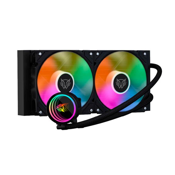 Enfriamiento Liquido Balam Rush HYDROX PRO HX20 240mm ARGB 4 pines LGA 1700 AM5 Negro BR-937368