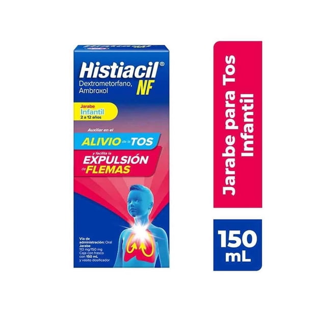 Jarabe Histiacil NF para la Tos, Infantil 150 ml. Fórmula con Alivio Rápido y Efectivo desde el Primer Día.