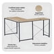 thumbnail image 3 of Escritorio Relan Top Living Desk-11, estilo esquinero en L, diseño industrial y moderno., 3 of 6