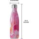thumbnail image 4 of Botella de Agua Acero Inoxidable S'well, Recipientes con Aislamiento al vacío Triple Capa, Mantienen Bebidas Frías 36 horas y Calientes 18, Libre de BPA, Perfecta Viajar, Ágata Rosa, 500 ML, 4 of 5