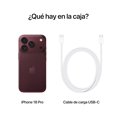 thumbnail image 3 of Smartphone iPhone 18 Pro 256GB Borgoña Telcel, 3 of 5