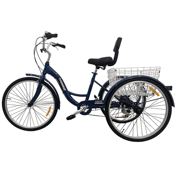 Tricicleta TERRAFIT para adulto rodada 26 Shimano velocidades