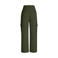 thumbnail image 2 of TaTaai Women's Loose Fit Lounge Trousers Wide Leg Design with Elastic Waist and Two Side Pockets Solid Color Casual Pants for Comfortable Daily Wear Gift, 2 of 9