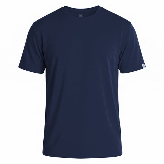 Playera Canales Fruit of the Loom para Hombre Cuello Redondo JNavy M
