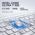 thumbnail image 3 of Laptop IA PC HP OmniBook X Flip 2 en 1 14-kb0023dx Intel Core Ultra 7 355 16GB 1TB Pantalla 14" Touch OLED 2K Copilot+ PC NPU 49 TOPS Windows 11 Teclado Ingles, 3 of 6