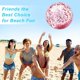 thumbnail image 5 of PVC Inflatable Beach Balls Glitter Transparent Beach Balls Water Play Toy Outdoor Floating Sports Balls, 5 of 9