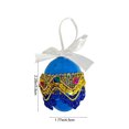 thumbnail image 3 of Colgante de huevo de Pascua con lazo | Decoración colgante de plástico de 6 cm para la búsqueda de huevos de Pascua, artículos de fiesta y rellenos de cestas | Apto para niños, reutilizable en azul,, 3 of 7