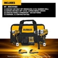 thumbnail image 2 of Kit de herramientas eléctricas DEWALT 20V MAX XR con taladro percutor y atornillador de impacto, 2 of 5