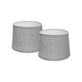 thumbnail image 1 of 2 piezas de pantalla de lámpara de mesa, lámpara de pared sencilla, pantalla de lámpara, lámpara de escritorio, pantalla de lámpara Gris, 1 of 9