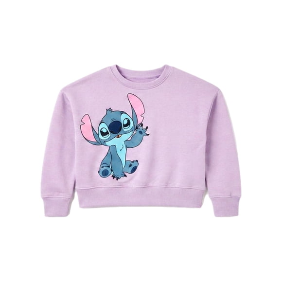 Sudadera Infantil Estampada Lilo y Stitch Talla 4 Lila