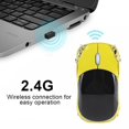 thumbnail image 4 of 2.4g Mouse inalámbrico 2.4g Mouse inalámbrico ratón óptico 1600dpi para Oficina de Juegos Mac/ME/Windows PC/Tablet(Amarillo), 4 of 8