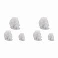 thumbnail image 1 of Molde de Resina de Calavera, 6 Piezas de Molde de Silicona de Calavera 3D para Molde de Vela de Calavera de Resina, Molde para Hacer Velas Hecho A Mano, Molde para Manualidades DIY, 1 of 1