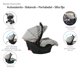 thumbnail image 5 of Carriola para Bebé y Autoasiento D'bebé Sistema de Viaje Elite Reversible Travel System Con Portabebé Gris, 5 of 6