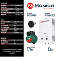 thumbnail image 3 of Calentador De Paso 6l + Bomba 1/6 Hp + Regadera Antisarro, 3 of 3