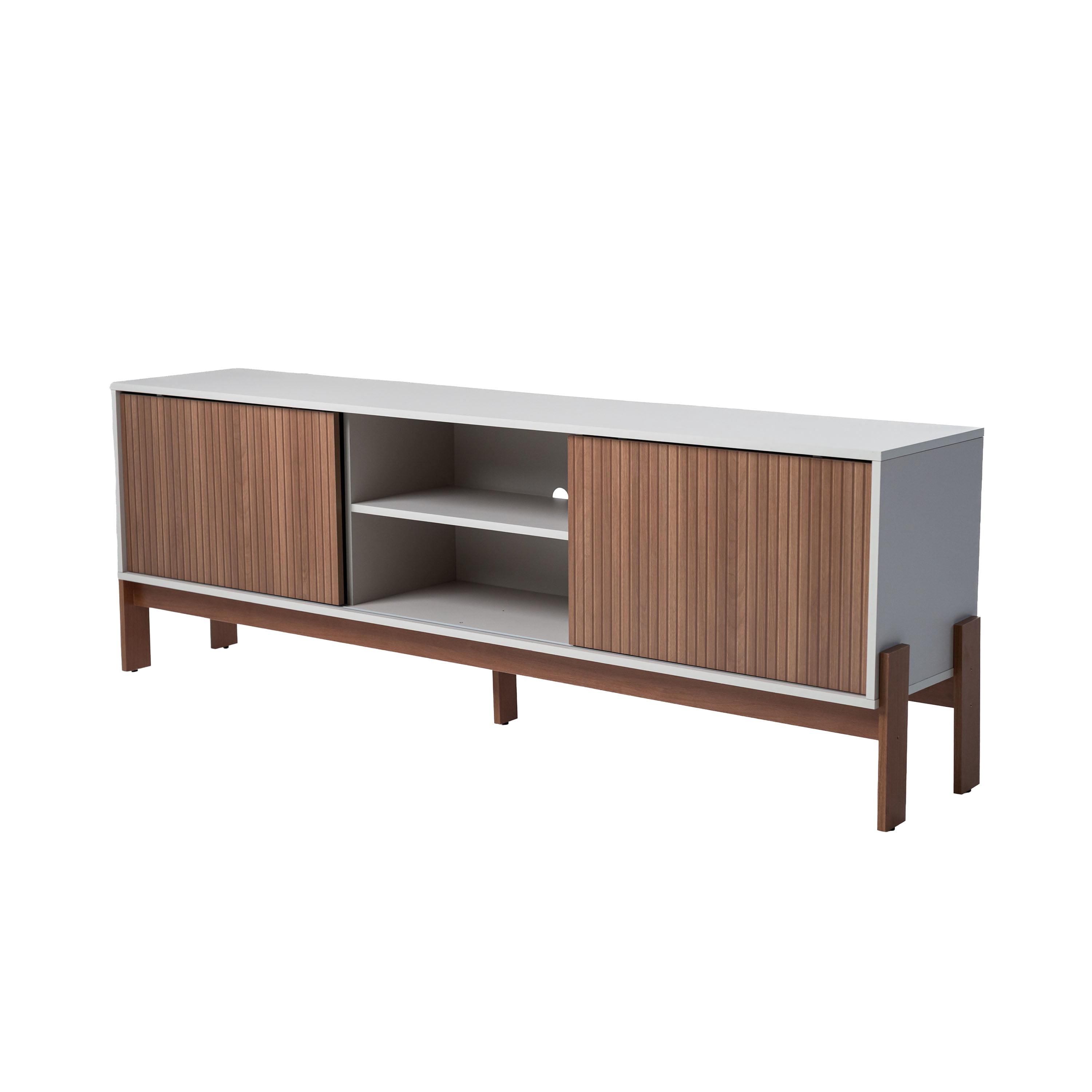 Mesa para TV Pessoa Café Claro Loomber