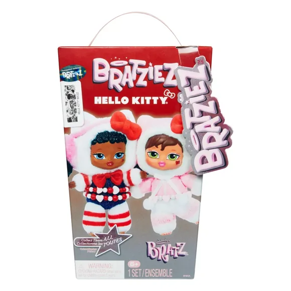 Muñeca de moda de la serie Bratz Bratziez Hello Kitty