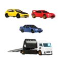 thumbnail image 3 of Set de Vehículos de Juguete Mattel Hot Wheels Premiun Clásico Paquete de 4, 3 of 4