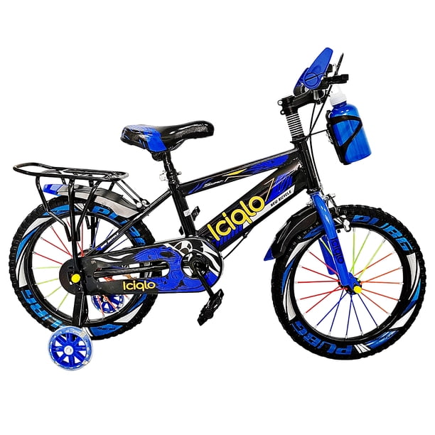Bicicleta Infantil Deportiva Niños R-16 Ruedas Entrenamiento Color Azul Tamaño Del Cuadro 16