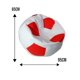 thumbnail image 3 of Sillón Puff Lunics Balón Soccer Grande Rojo, 3 of 3