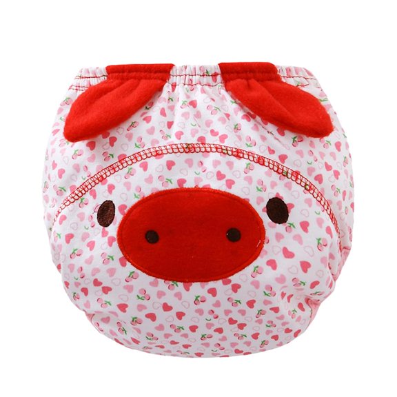 3 capas lavables bebé niño inodoro orinar pantalones de entrenamiento pañal de tela pañal 80 (11KG) CUTICAT Pañal de pañales lavable