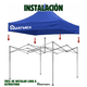thumbnail image 5 of Repuesto de Toldo Lona 3x3 Azul Para Carpas  Inmatmex, 5 of 10