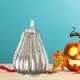 thumbnail image 3 of Decoración de calabazas de cristal para el hogar, accesorios de linternas LED para otoño, Acción de Gracias y Plata 2, 3 of 8