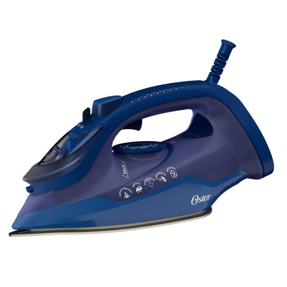 Plancha de Vapor Oster Suela Aeroceramic Serie 7200 Color Azul