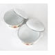 thumbnail image 2 of Juego De Ollas Cinsa Blanco De Acero Vitrificado, 2 of 5