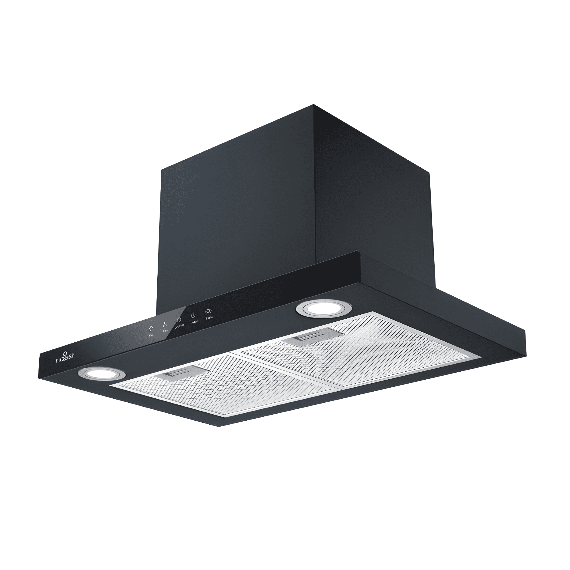 Campana de Cocina Extractora y Purificadora Naesi AN512 75 cm Tipo T