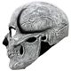 thumbnail image 3 of Máscara De Calavera Esqueleto White Skull Disfraz Halloween Ghoulish productions Mascara Completa, 3 of 5