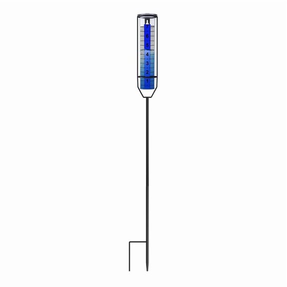 Pluviómetro Mejorado, Pluviómetro A Prueba de Congelación para Exteriores, Pluviómetros con Números Grandes y Claros Mejor Valorados para Patios con Estaca