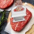 thumbnail image 4 of Aparatos de cocina, Accesorios de cocina, Utensilios de cocina Ablandador de carne con 48 cuchillas de acero inoxidable Ablandador de carne para pollo, res, pescado y cerdo Ablandador extraíble y lava, 4 of 5